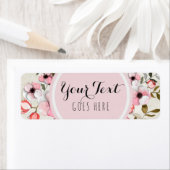 さくらんぼ素朴ブロッサム桜天然水彩 ラベル (インサイチュ)