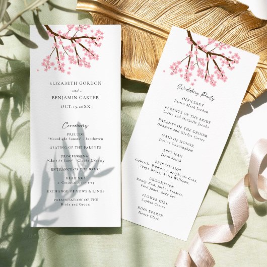 さくらんぼ結婚のフローラエレガントスクリプト