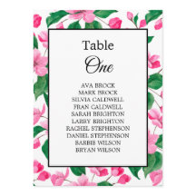 さくらんぼ結婚の名前テーブル座席表