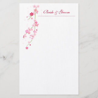さくらんぼ結婚の文房具 便箋