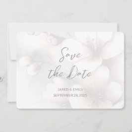 さくらんぼ結婚のBlossomの写真の追加日付を保存 セーブザデート