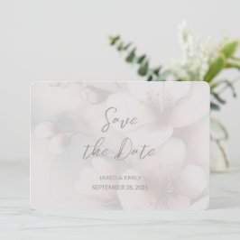 さくらんぼ結婚のBlossomの写真の追加日付を保存 セーブザデート