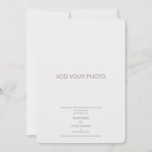 さくらんぼ結婚のBlossomの写真の追加日付を保存 セーブザデート (裏面)