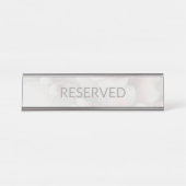 さくらんぼ結婚ブロッサムの天板 デスクネームプレート (正面)