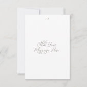 さくらんぼ結婚ブロッサムサンキューカード サンキューカード (裏面)