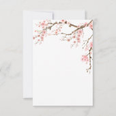 さくらんぼ結婚ブロッサム サンキューカード (裏面)