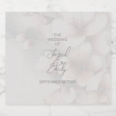 さくらんぼ結婚ブロッサム ビールラベル (シングルラベル)