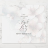 さくらんぼ結婚ブロッサム ビールラベル (シングルラベル)