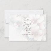 さくらんぼ結婚ブロッサム 出欠カード (正面)