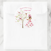 さくらんぼ缶詰ラベル ラウンドシール (バッグ)