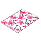 さくらんぼ自然桜日本のフローラ ノートブック (左側)