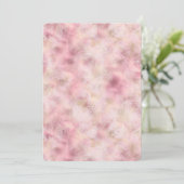 さくらんぼ花のフローラベビーシャワー 招待状 (スタンド正面)