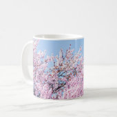 さくらんぼ花の写真 コーヒーマグカップ (正面左)
