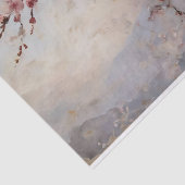 さくらんぼ花の水色の分離 薄葉紙 (詳細)