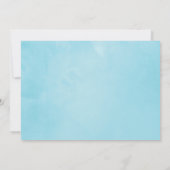 さくらんぼ花の結婚式の日付を保存 セーブザデート (裏面)