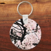 さくらんぼ花の編集 キーホルダー (正面)