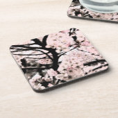 さくらんぼ花の編集 コースター (左側)