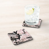 さくらんぼ花の編集 コースター (右側)