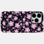 さくらんぼ花の花柄デザイン Case-Mate iPhoneケース (裏面 (横))
