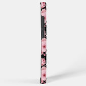 さくらんぼ花の花柄デザイン SAMSUNG GALAXYケース (右側面)