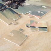 さくらんぼ花の装飾パズル ジグソーパズル (側面)