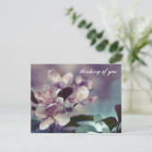 さくらんぼ花はがき1 ポストカード (スタンド正面)