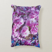 さくらんぼ花アクセント枕 アクセントクッション (裏面(縦))