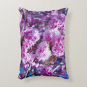 さくらんぼ花アクセント枕 アクセントクッション (正面(垂直))