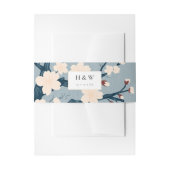 さくらんぼ花ジャパンディ結婚式招待状 招待状ベリーバンド (正面例)