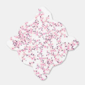 さくらんぼ花ズピンクホワイトフローラ フェイバーボックス (折り畳みなし)