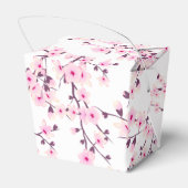 さくらんぼ花ズピンクホワイトフローラ フェイバーボックス (裏面サイド)