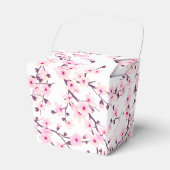 さくらんぼ花ズピンクホワイトフローラ フェイバーボックス (正面サイド)