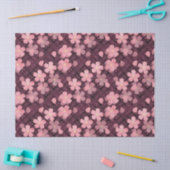 さくらんぼ花ティッシュペーパー 薄葉紙 (クラフト)
