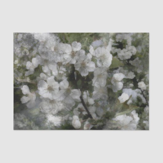 さくらんぼ花ティッシュペーパー 薄葉紙 (正面)