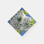 さくらんぼ花ハート スタンダードカクテルナプキン (角)