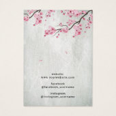 さくらんぼ花フローラジュエリーイヤリングディスプレイ (裏面)