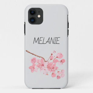さくらんぼ花フローラ水彩春自然 iPhone 11 ケース