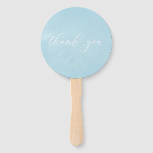 さくらんぼ花フローラ赤ちゃんシャワー ハンドファン (裏面)