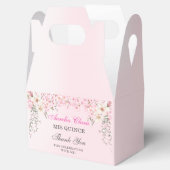 さくらんぼ花フローラSweet sixteen誕生日 フェイバーボックス (オープン)