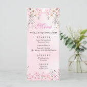 さくらんぼ花フローラSweet sixteen誕生日 メニュー (スタンド正面)