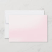 さくらんぼ花フローラSweet sixteen誕生日 出欠カード (裏面)