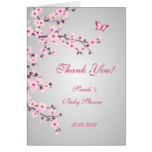 さくらんぼ花ベビーシャワーありがとう (正面)