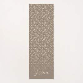 さくらんぼ花ベージュ ヨガマット