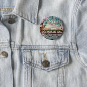 さくらんぼ花ボタン 缶バッジ (インサイチュ)