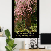 さくらんぼ花ポスター ポスター (ホームオフィス)