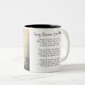 さくらんぼ花マグ ツートーンマグカップ (正面右)