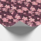 さくらんぼ花ラッピング紙 ラッピングペーパー (角)