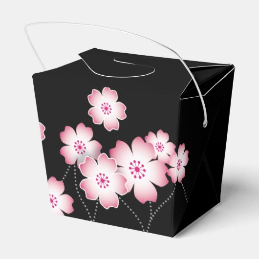 さくらんぼ花取出し箱 フェイバーボックス (裏面サイド)