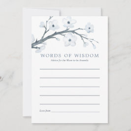 さくらんぼ花咲き母用ベビーシャワーアドバイス 招待状