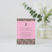 さくらんぼ花囲いカード エンクロージャーカード (スタンド正面)